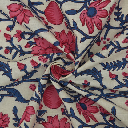Floral Cotton Print Fabric