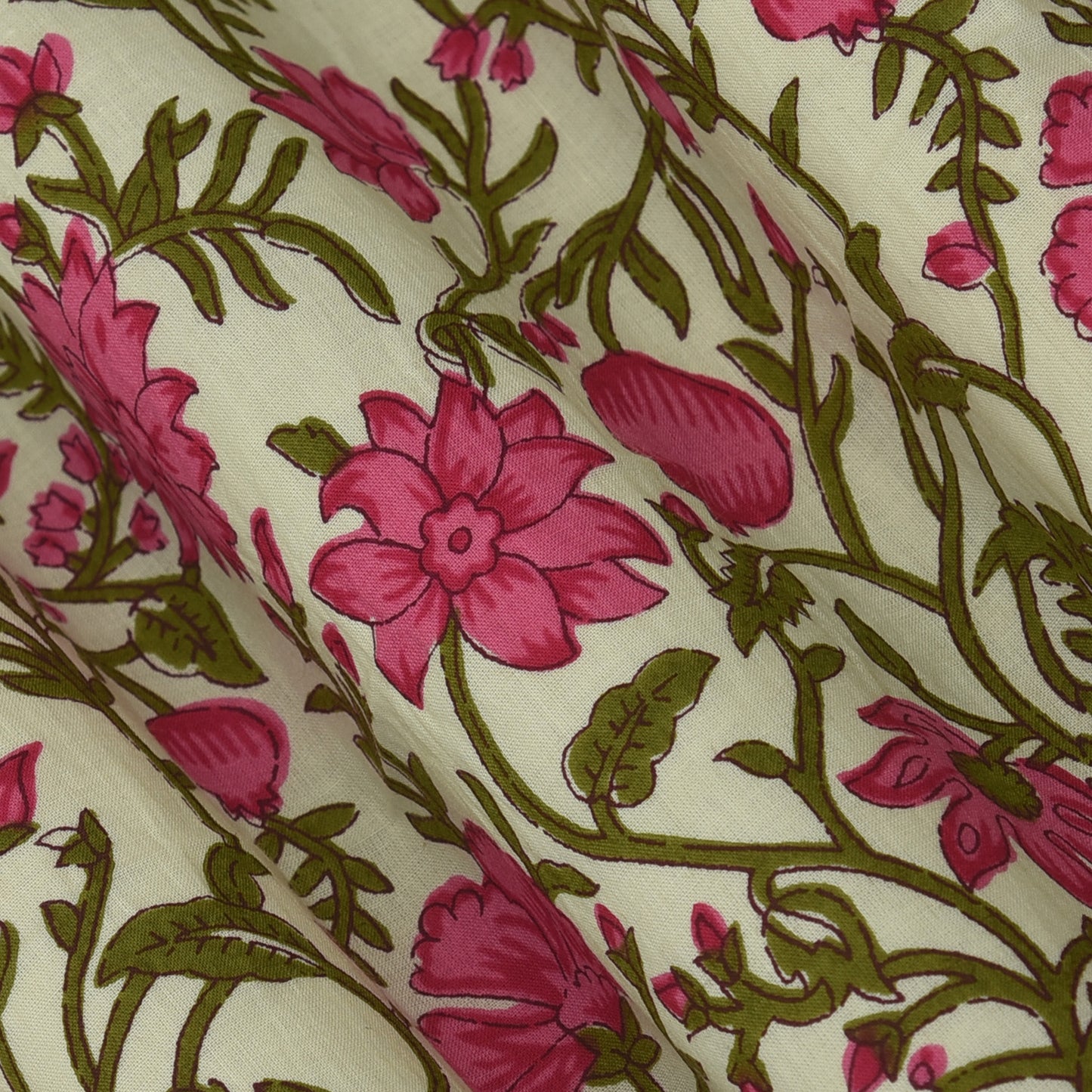 Floral Cotton Print Fabric