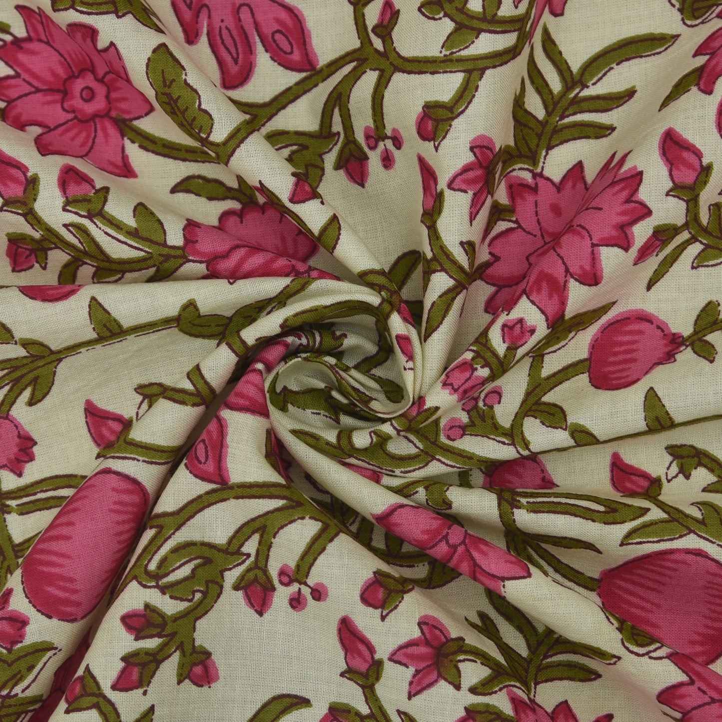 Floral Cotton Print Fabric