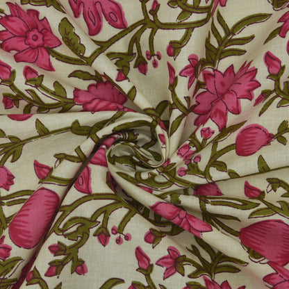 Floral Cotton Print Fabric