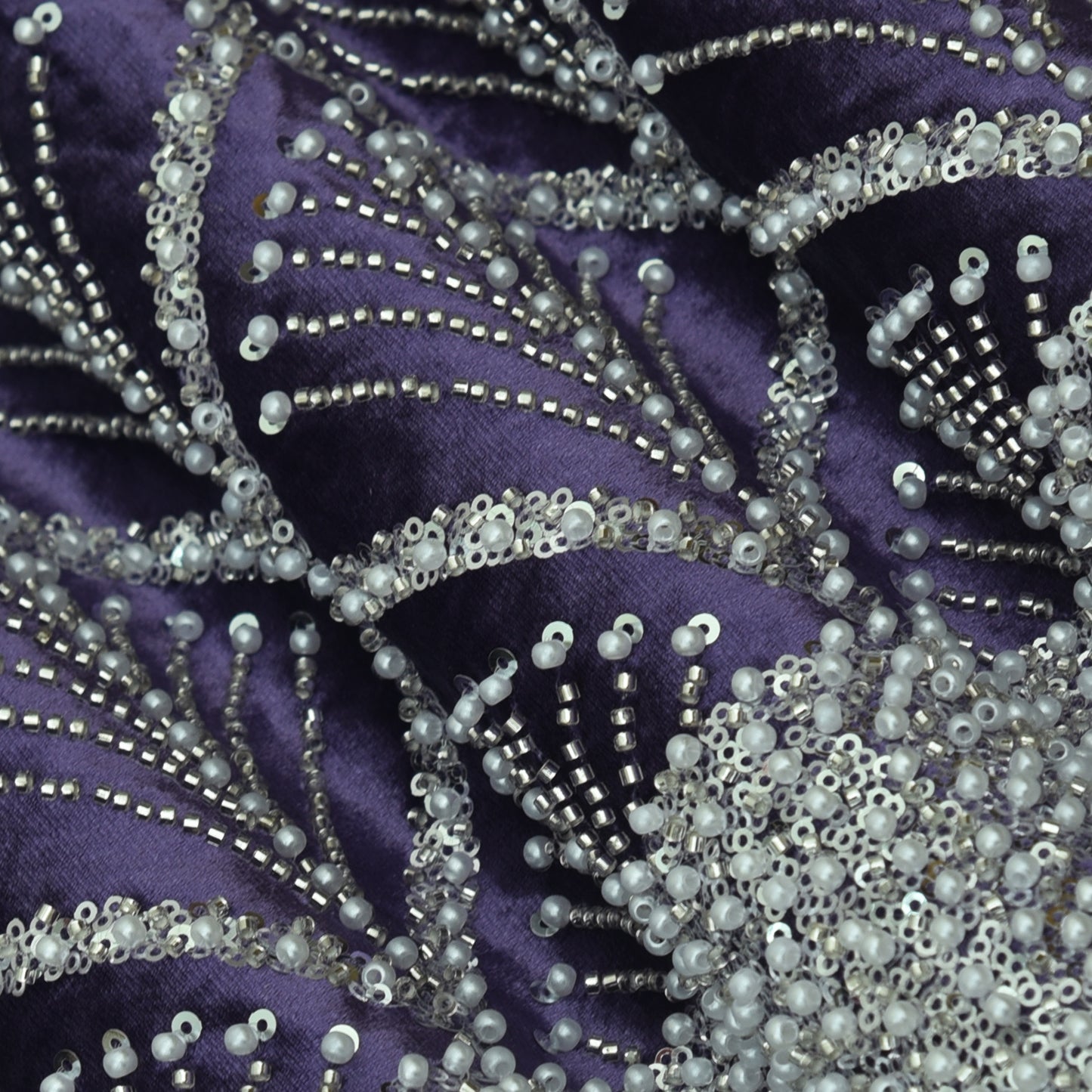 Velvet Embroidery Fabric