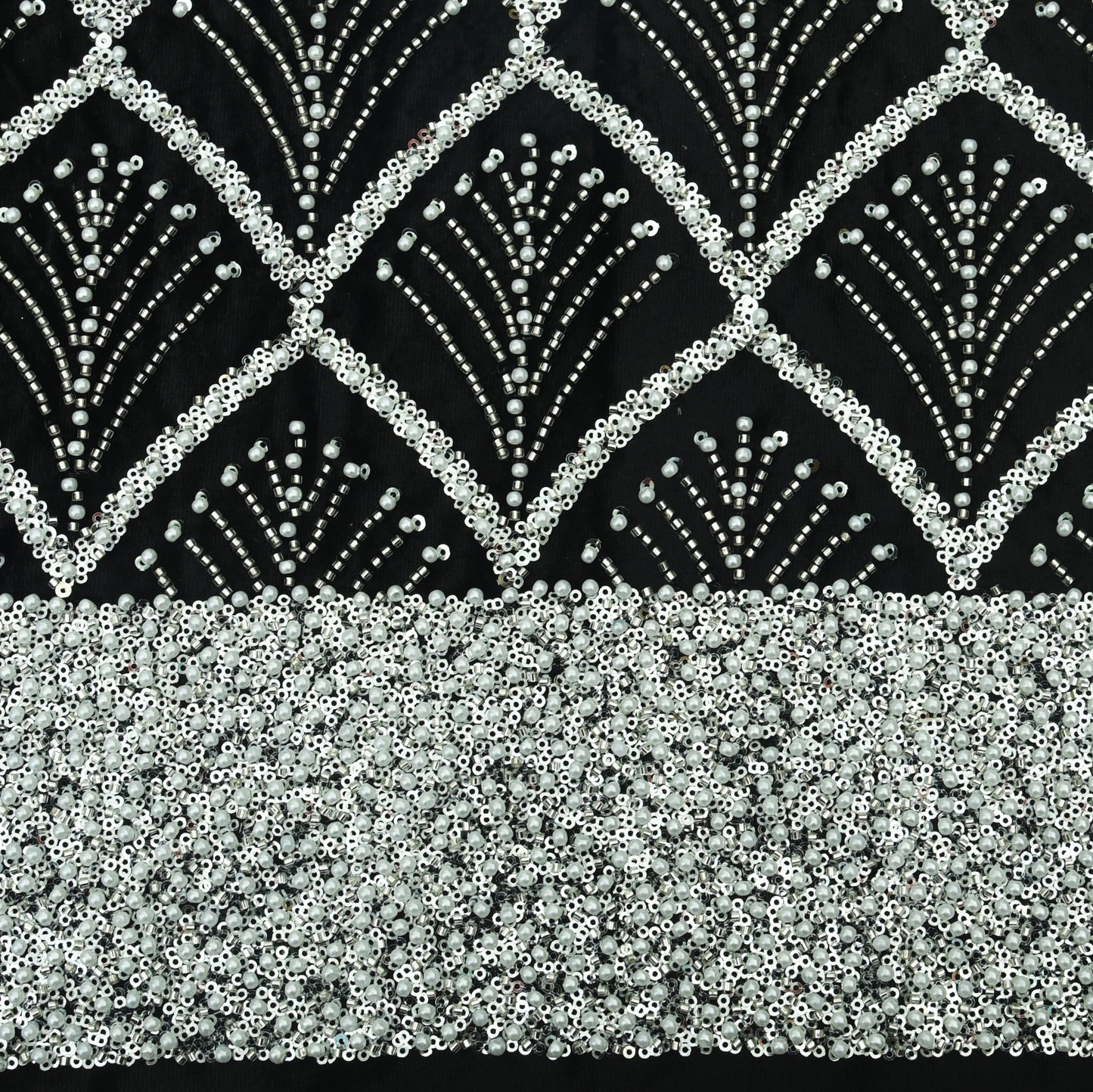 Velvet Embroidery Fabric