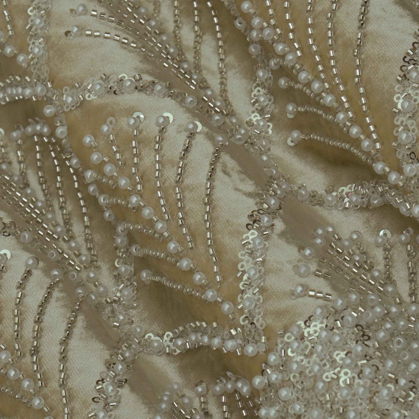 Velvet Embroidery Fabric