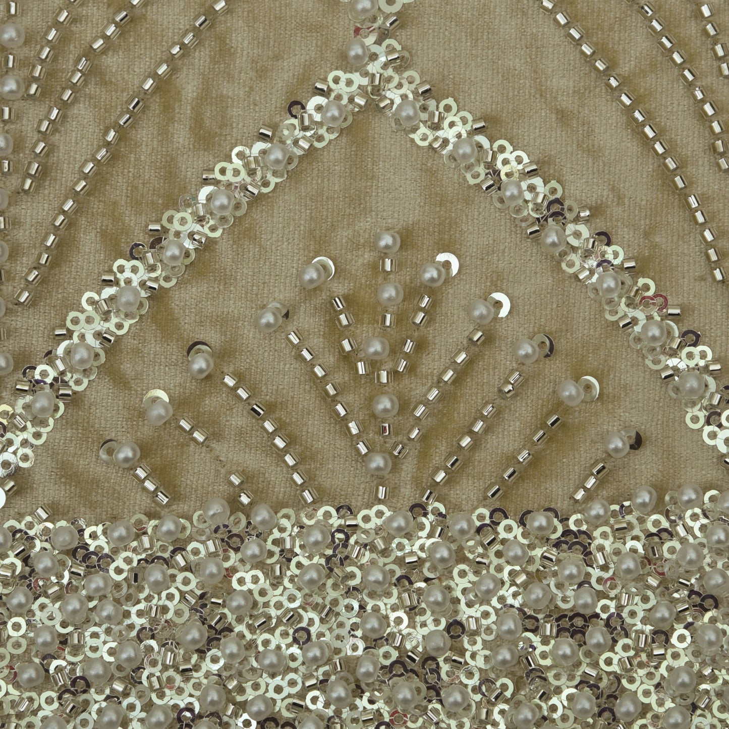 Velvet Embroidery Fabric