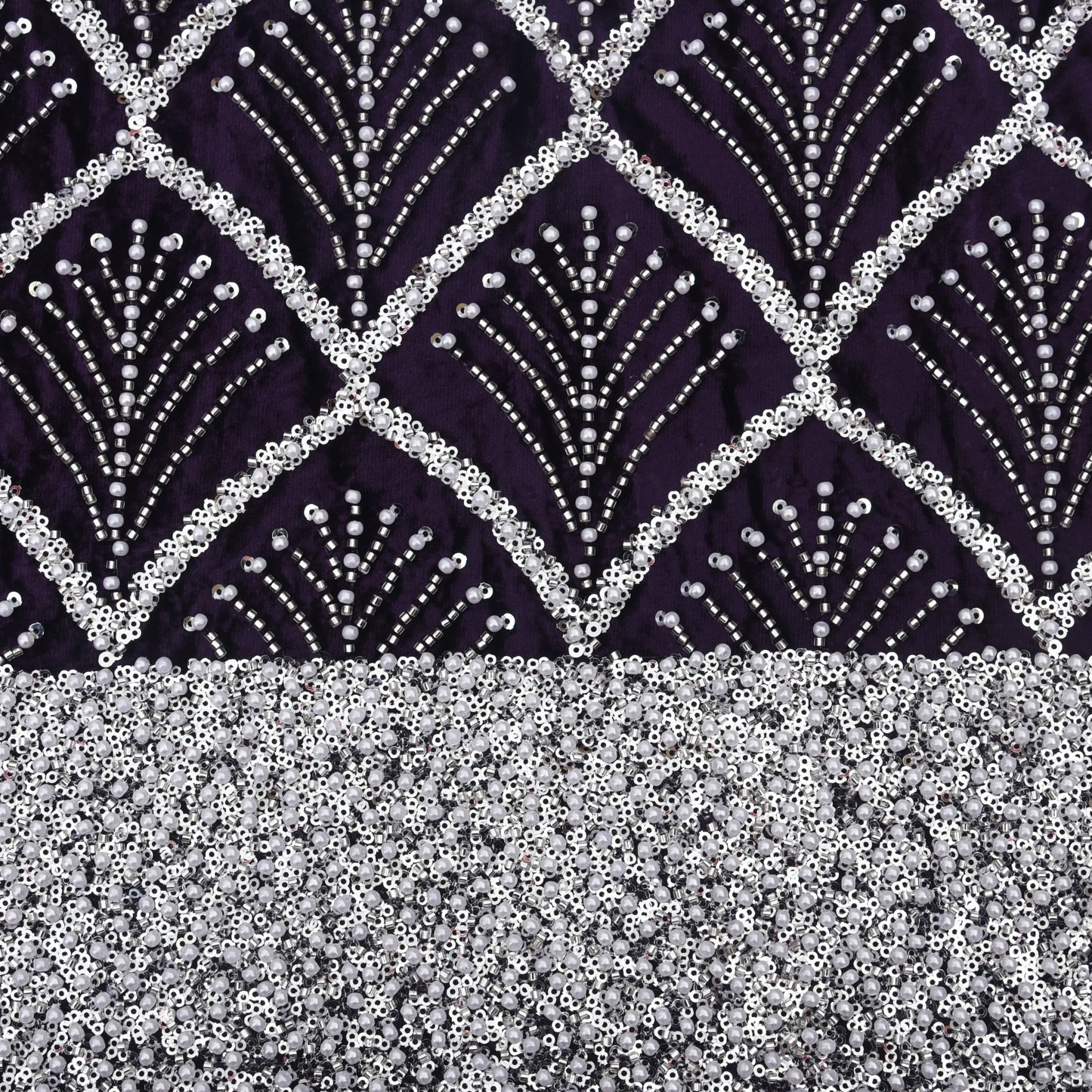 Velvet Embroidery Fabric