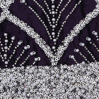 Velvet Embroidery Fabric