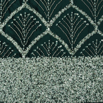 Velvet Embroidery Fabric