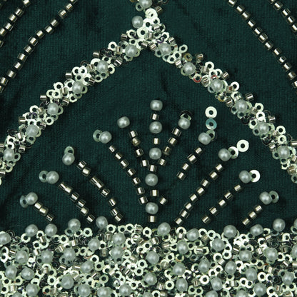 Velvet Embroidery Fabric