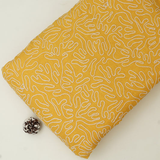 Pure Linen Embroidery Fabric