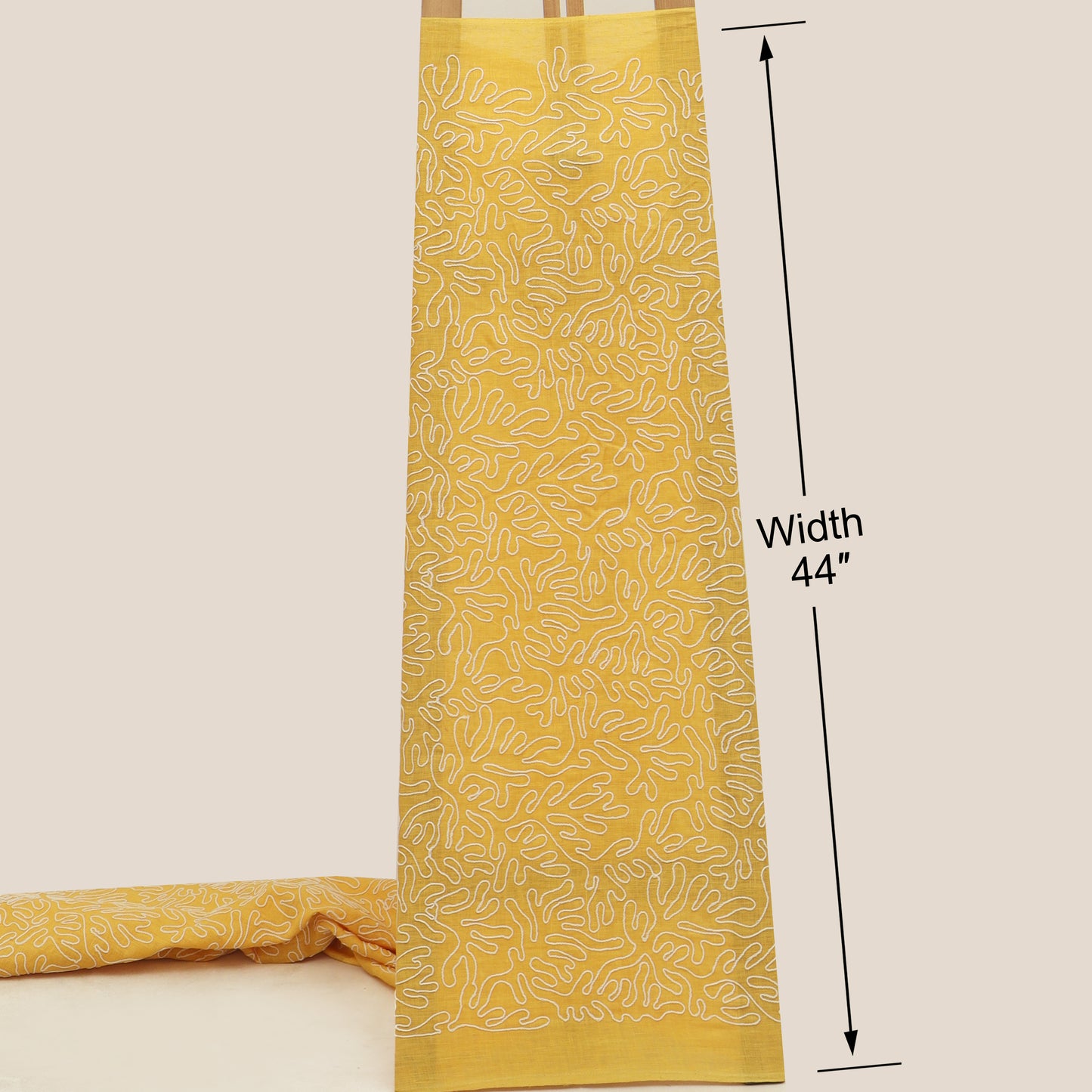 Pure Linen Embroidery Fabric
