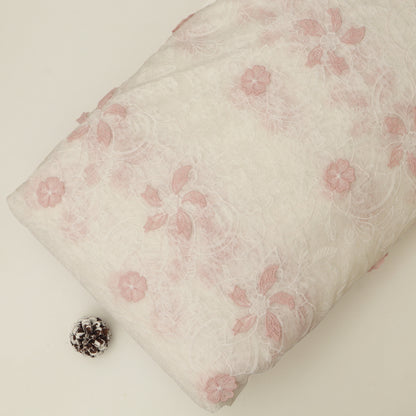 Cotton Net Embroidery Fabric