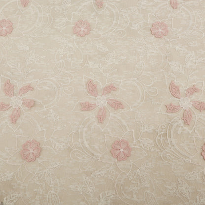 Cotton Net Embroidery Fabric
