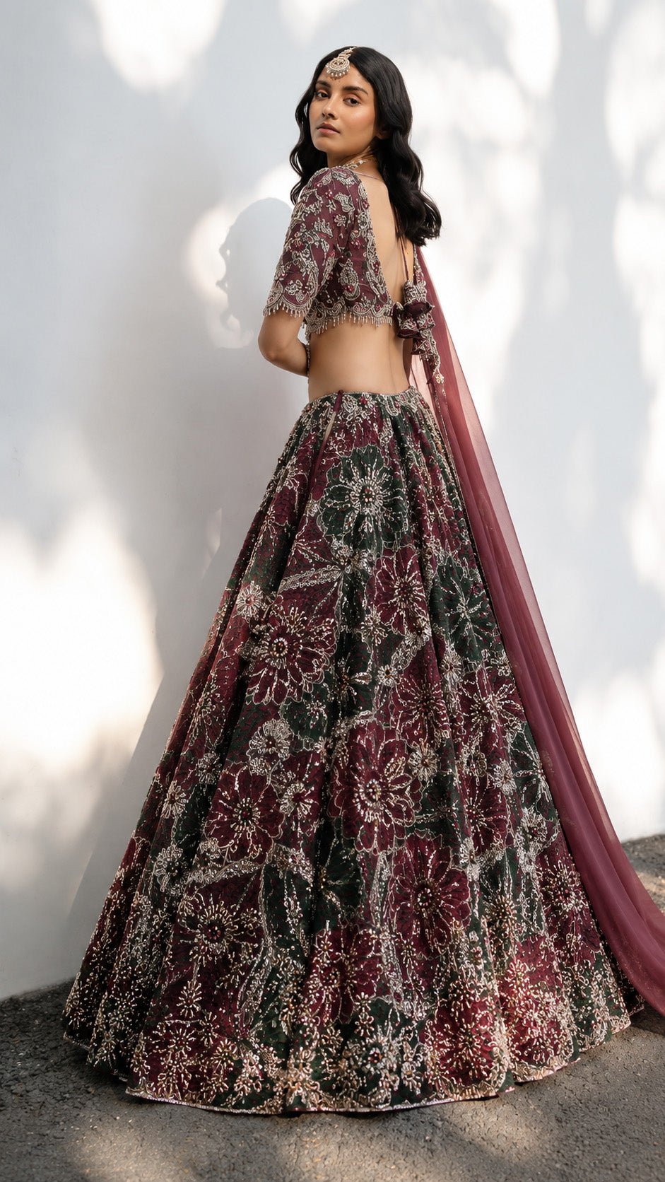Heavy Net Embroidery