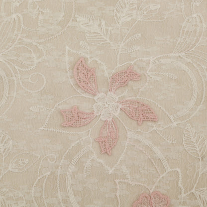 Cotton Net Embroidery Fabric