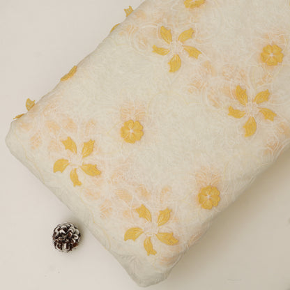 Cotton Net Embroidery Fabric