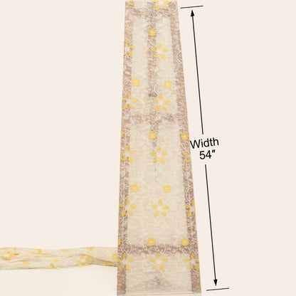 Cotton Net Embroidery Fabric