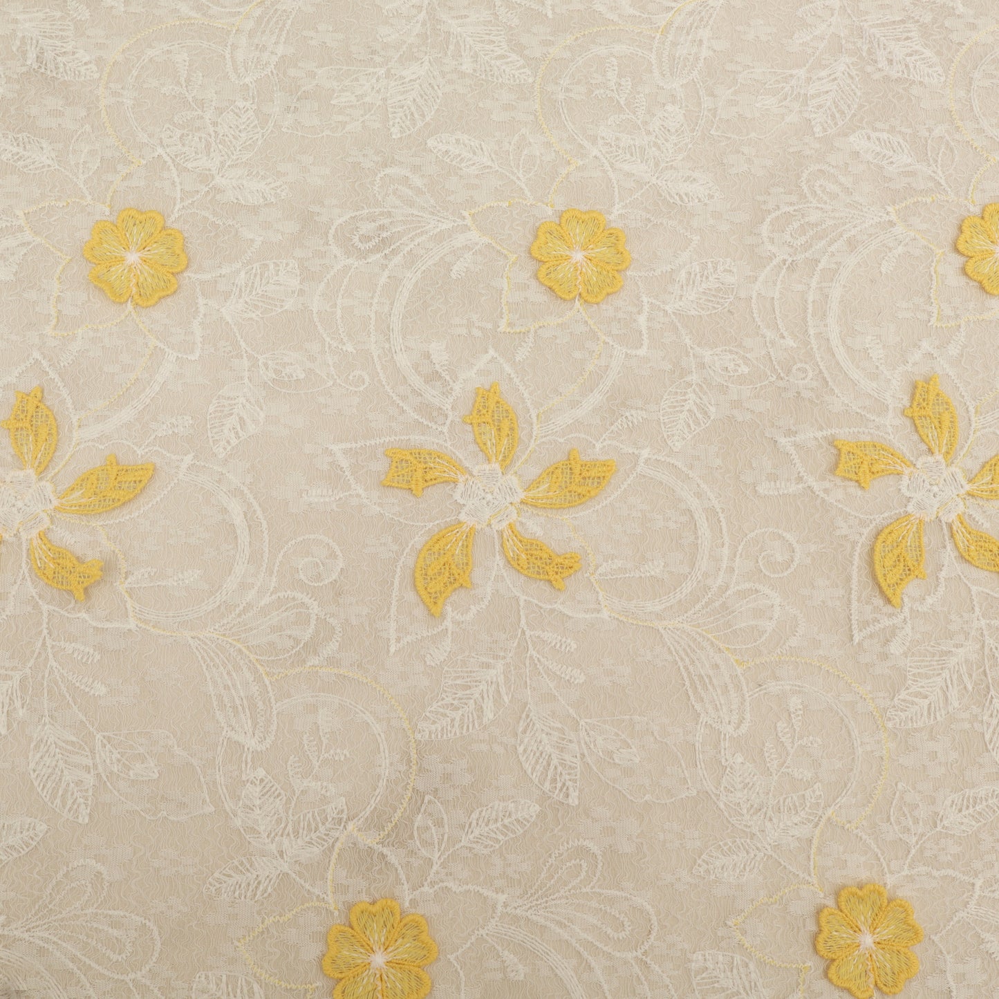 Cotton Net Embroidery Fabric