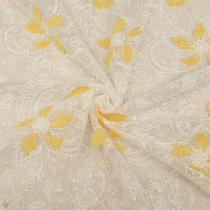 Cotton Net Embroidery Fabric