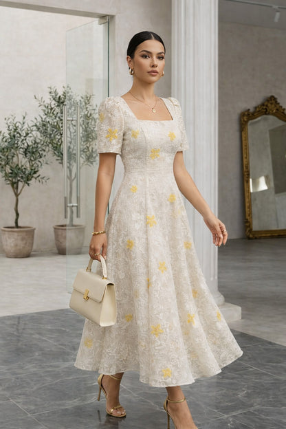 Cotton Net Embroidery Fabric