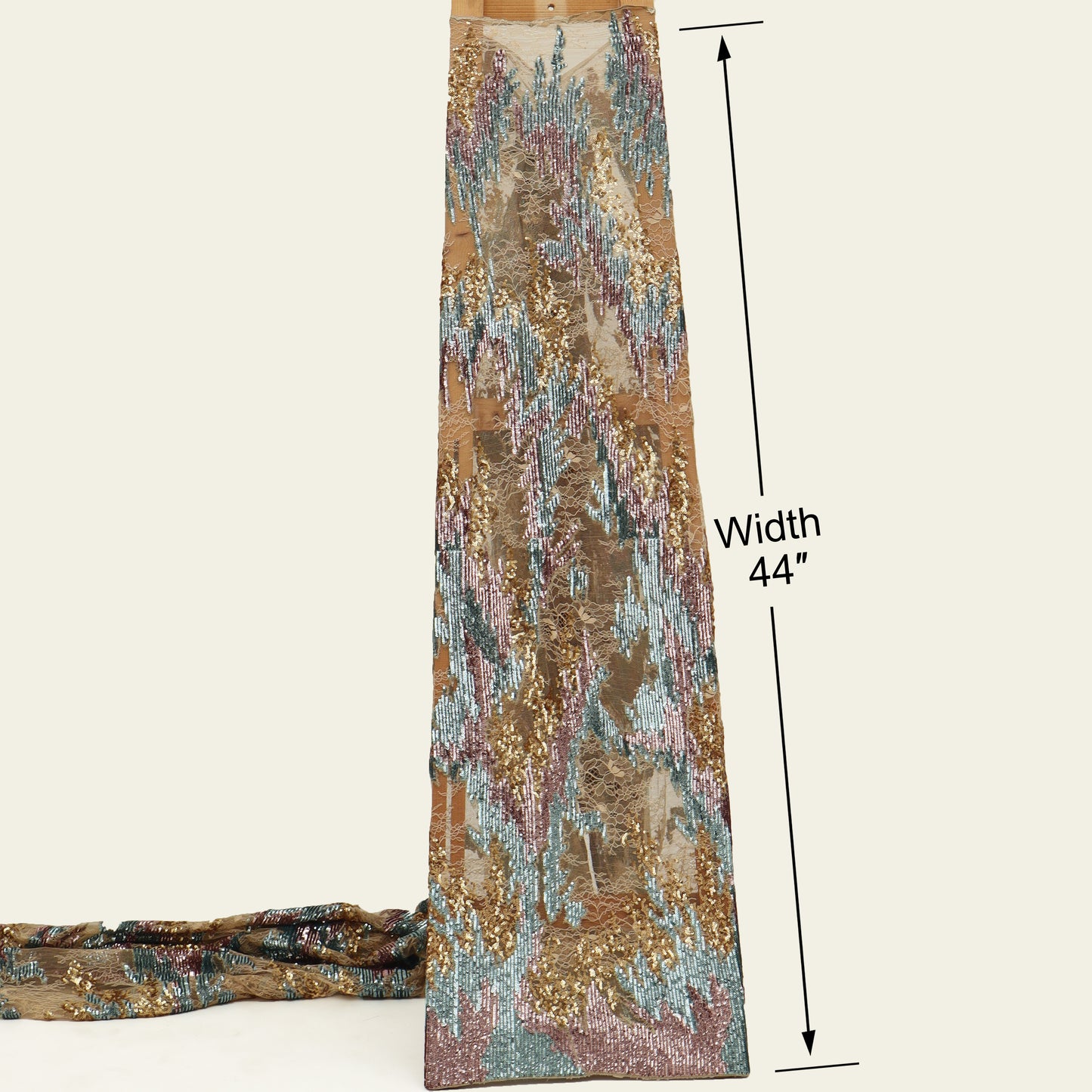 Self Net Embroidery Fabric