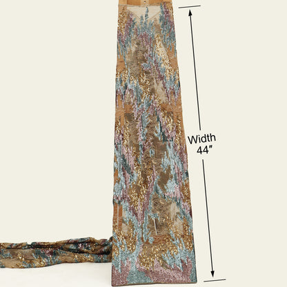 Self Net Embroidery Fabric