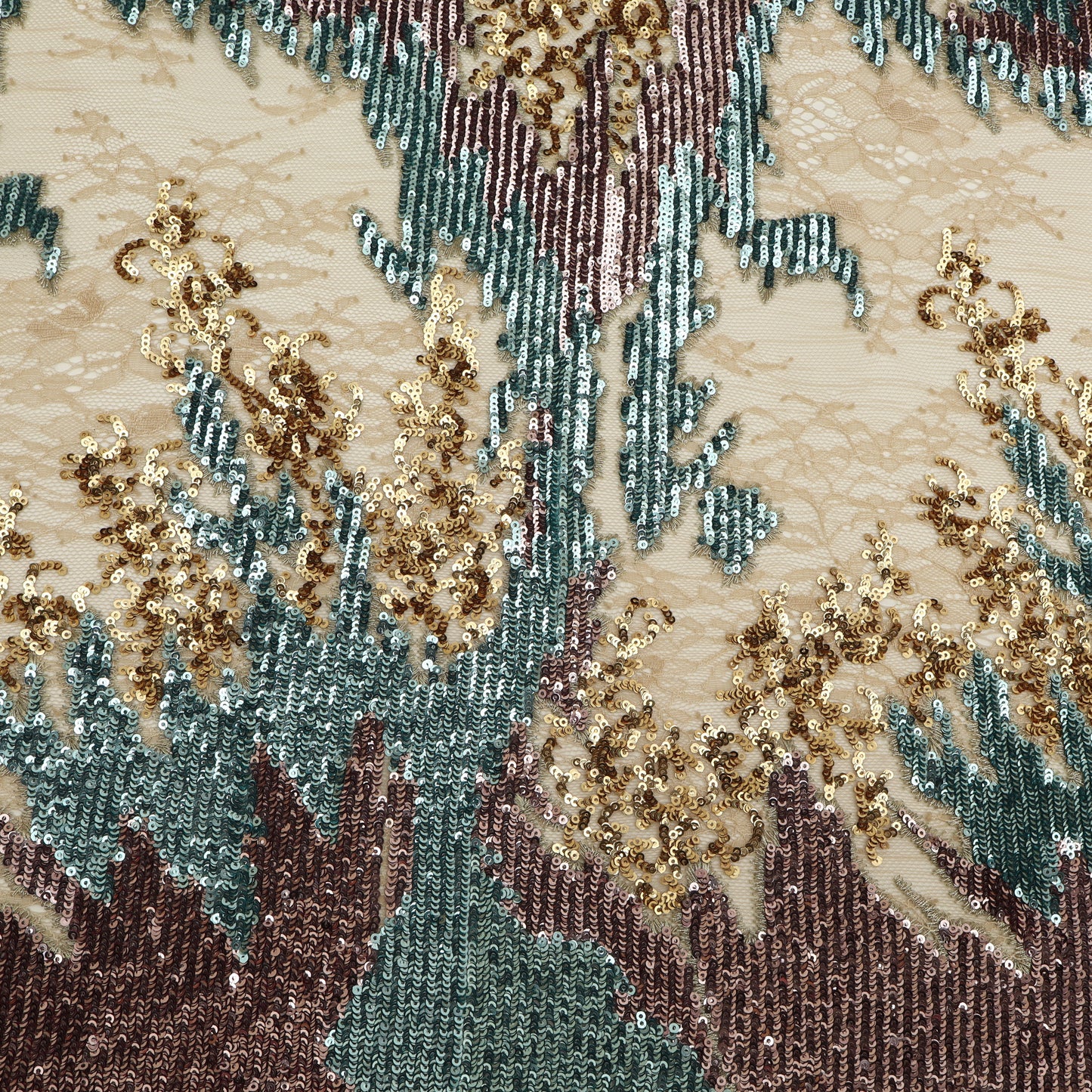 Self Net Embroidery Fabric