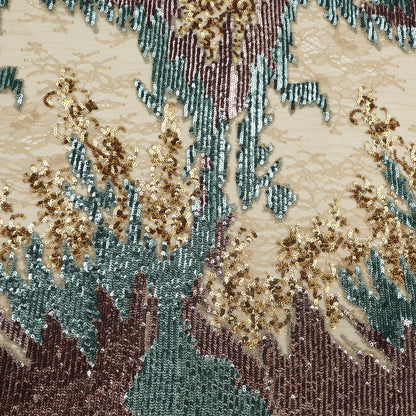 Self Net Embroidery Fabric