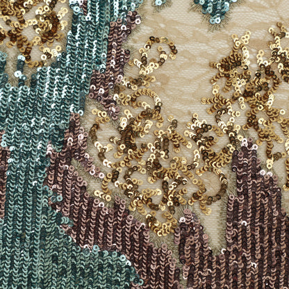 Self Net Embroidery Fabric