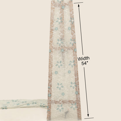 Cotton Net Embroidery Fabric