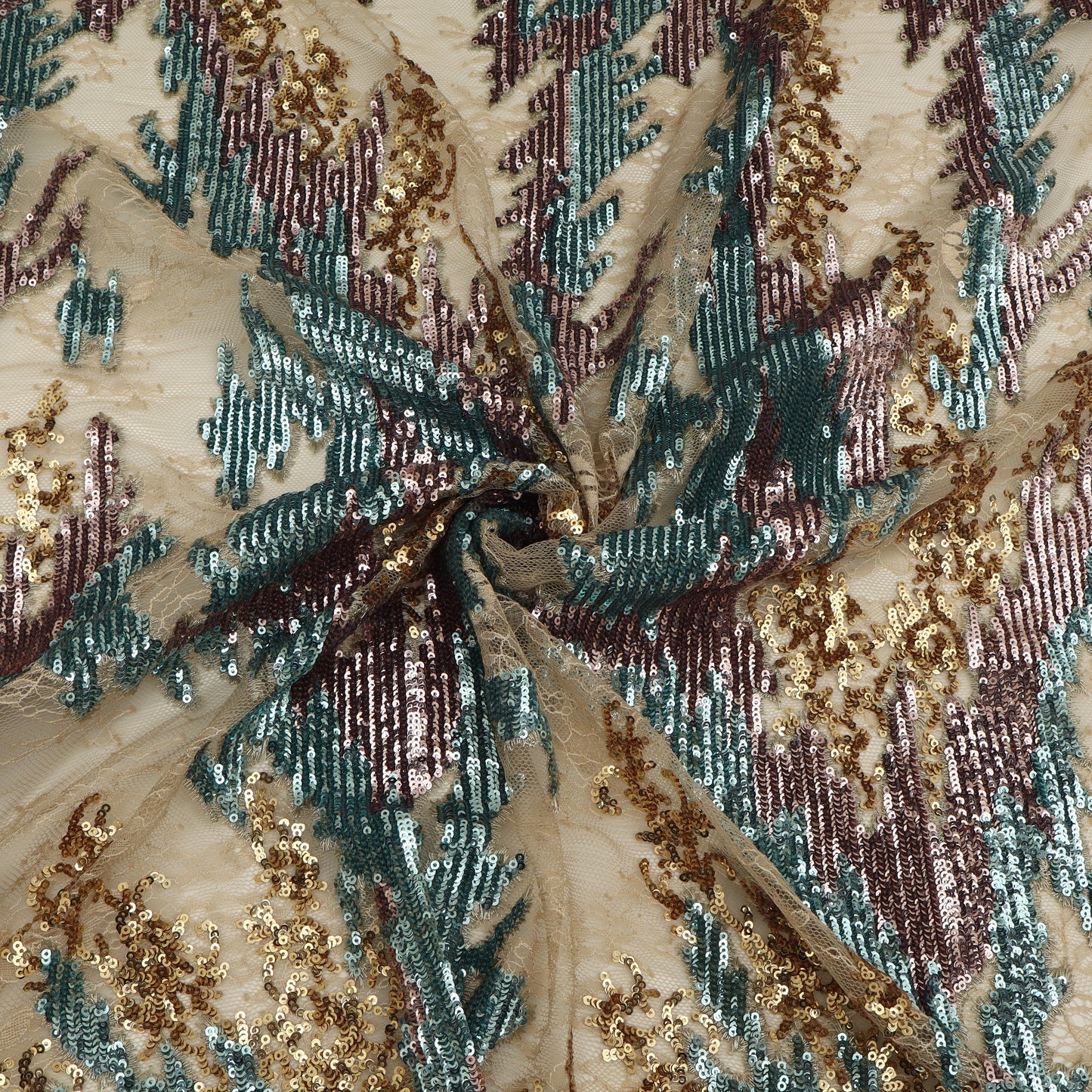 Self Net Embroidery Fabric