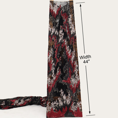 Self Net Embroidery Fabric