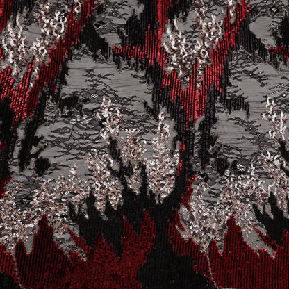 Self Net Embroidery Fabric