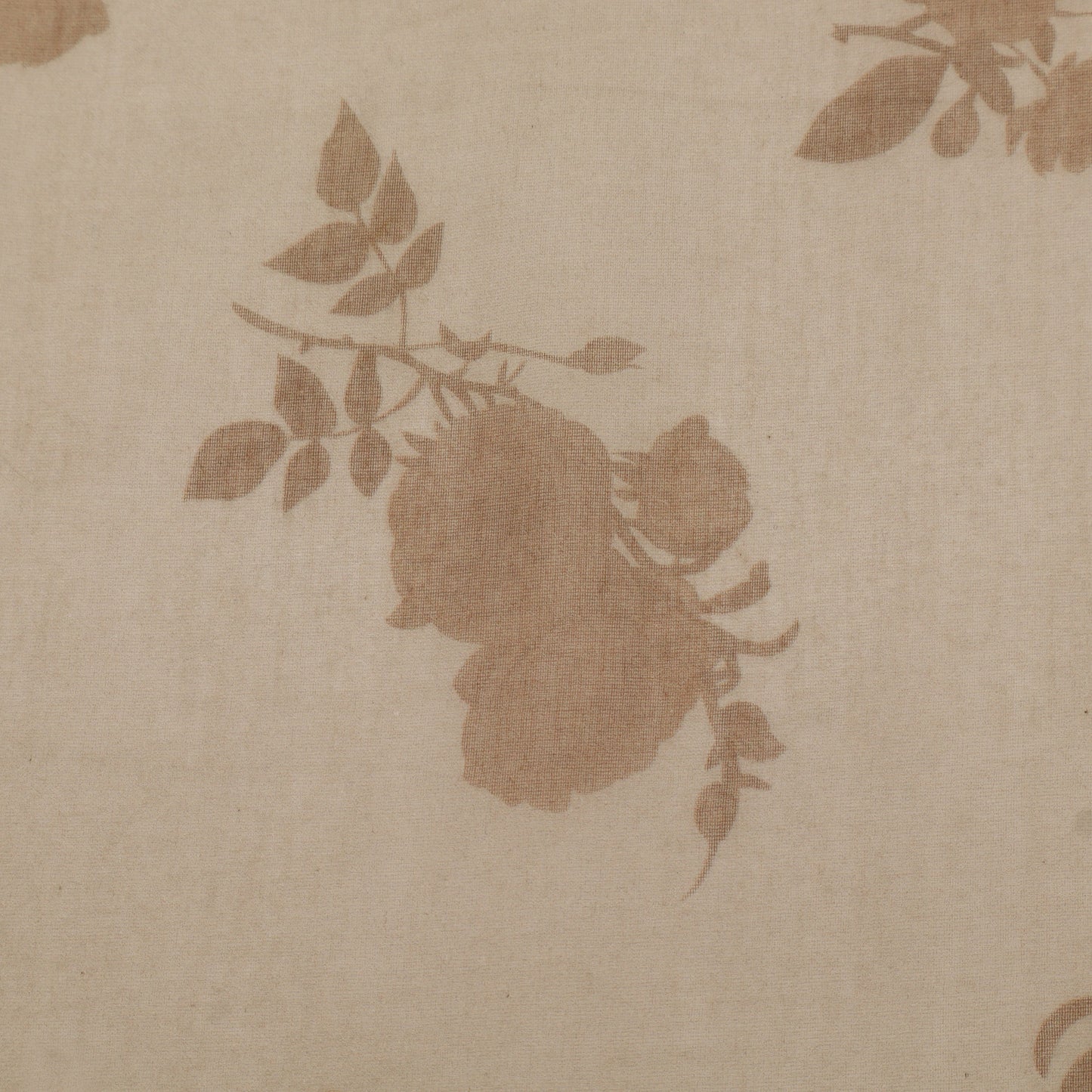 Chanderi Print Border Embroidery Fabric