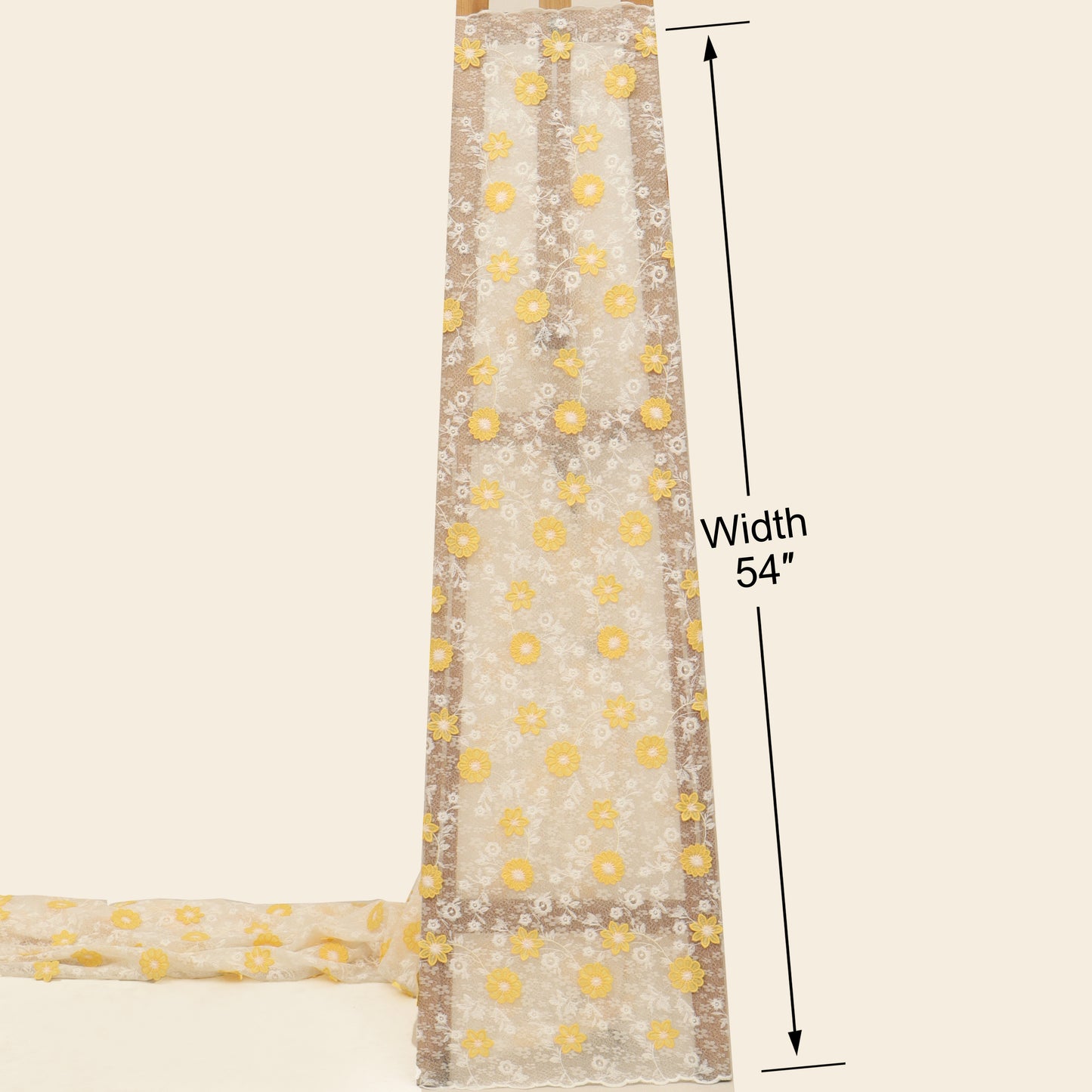 Cotton Net Embroidery Fabric