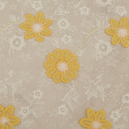 Cotton Net Embroidery Fabric