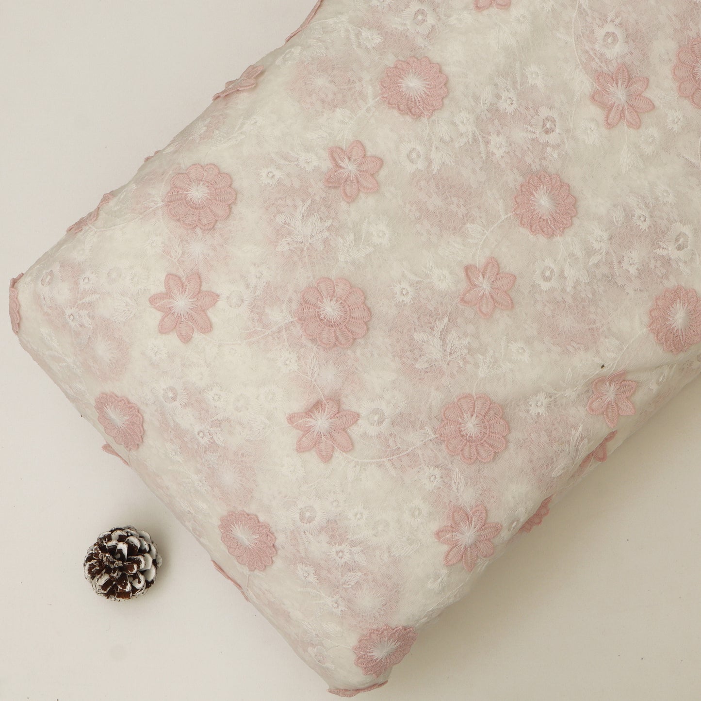 Cotton Net Embroidery Fabric