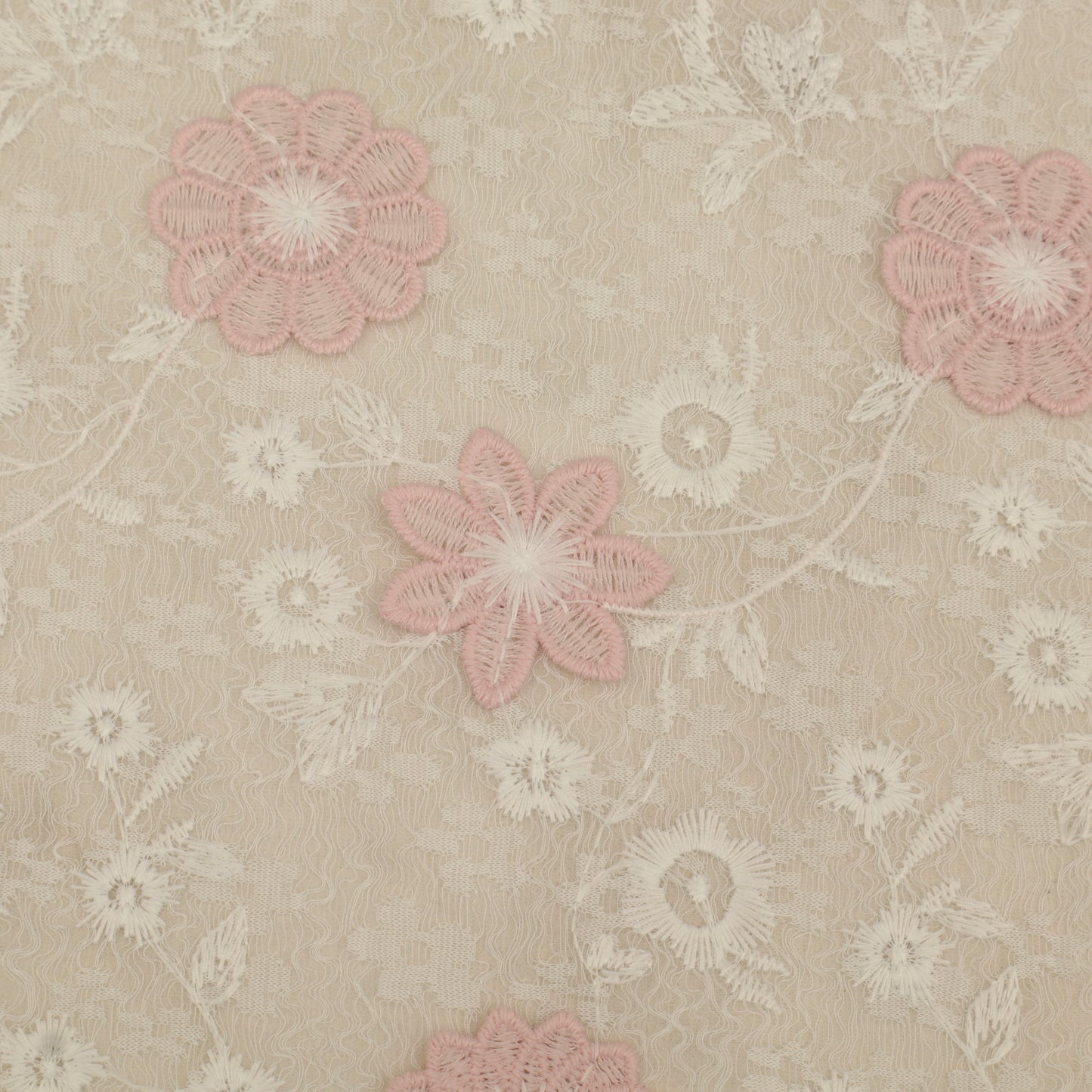 Cotton Net Embroidery Fabric