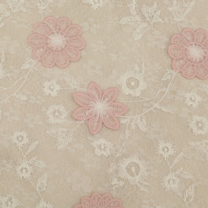 Cotton Net Embroidery Fabric