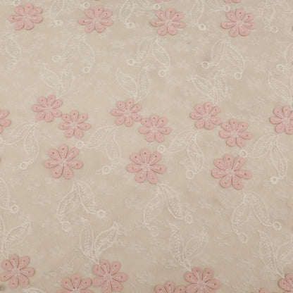 Cotton Net Embroidery Fabric