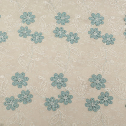 Cotton Net Embroidery Fabric