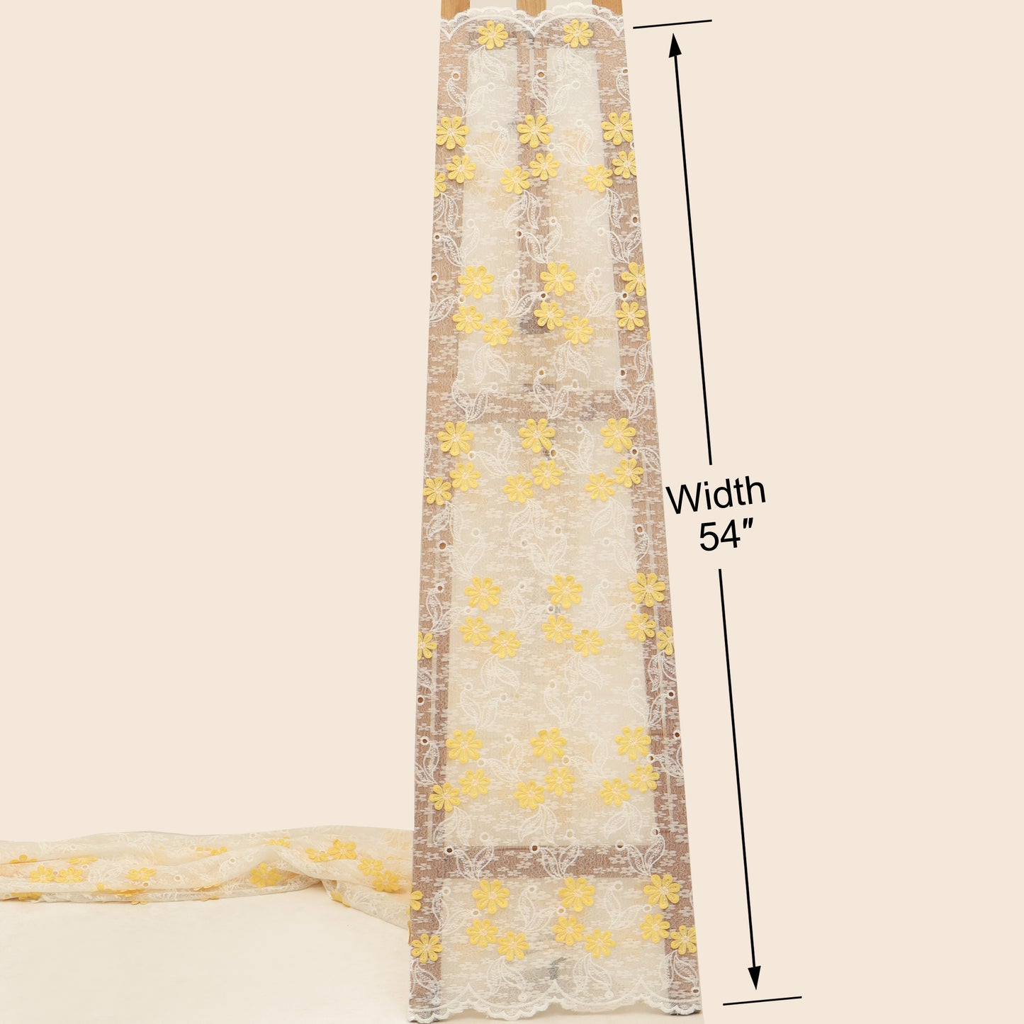 Cotton Net Embroidery Fabric