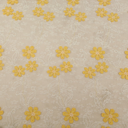 Cotton Net Embroidery Fabric