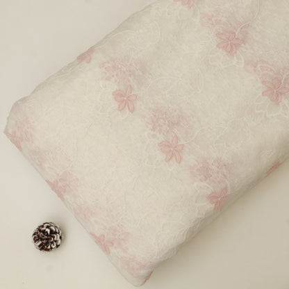 Cotton Net Embroidery Fabric