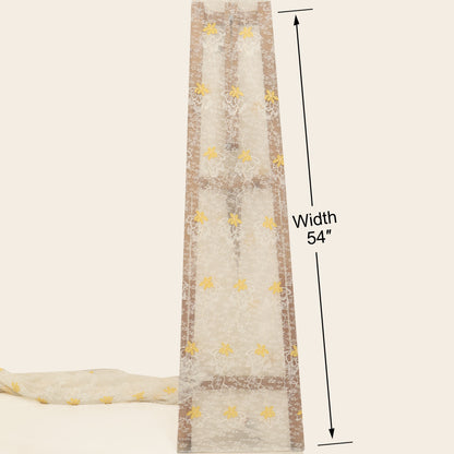 Cotton Net Embroidery Fabric