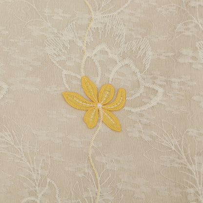 Cotton Net Embroidery Fabric
