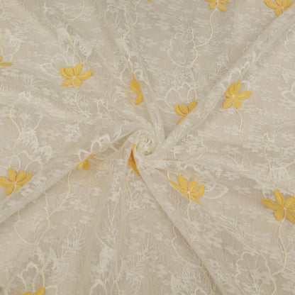 Cotton Net Embroidery Fabric