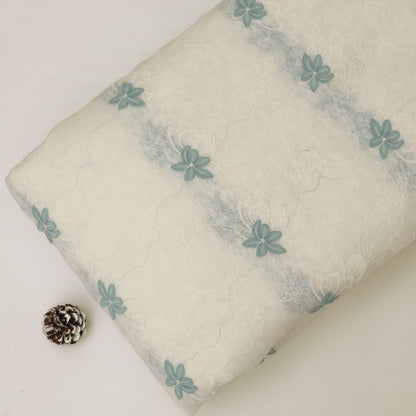 Cotton Net Embroidery Fabric