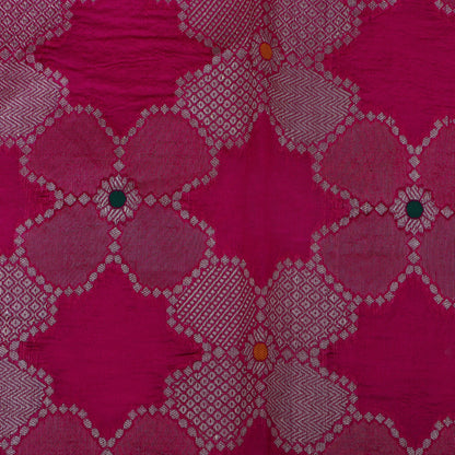 Rani Color Katan Meena Brocade Fabric