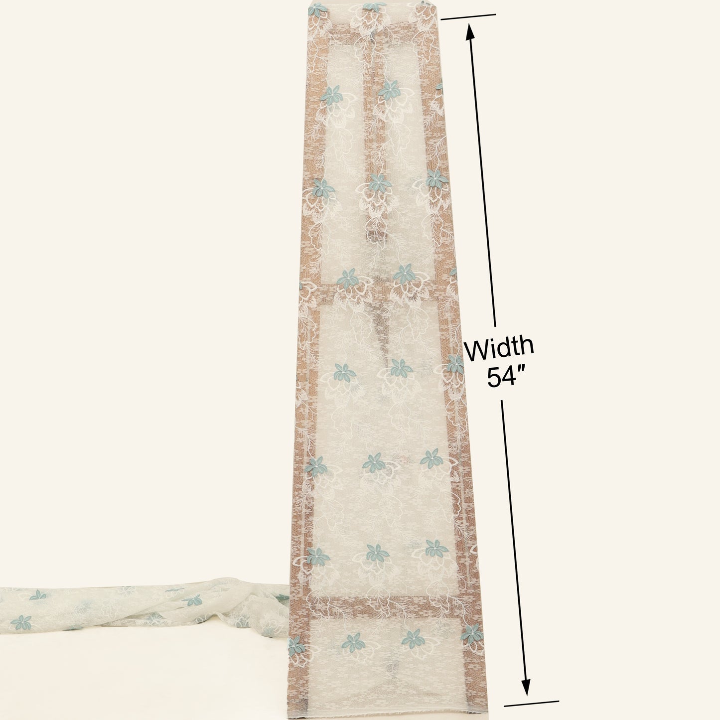 Cotton Net Embroidery Fabric