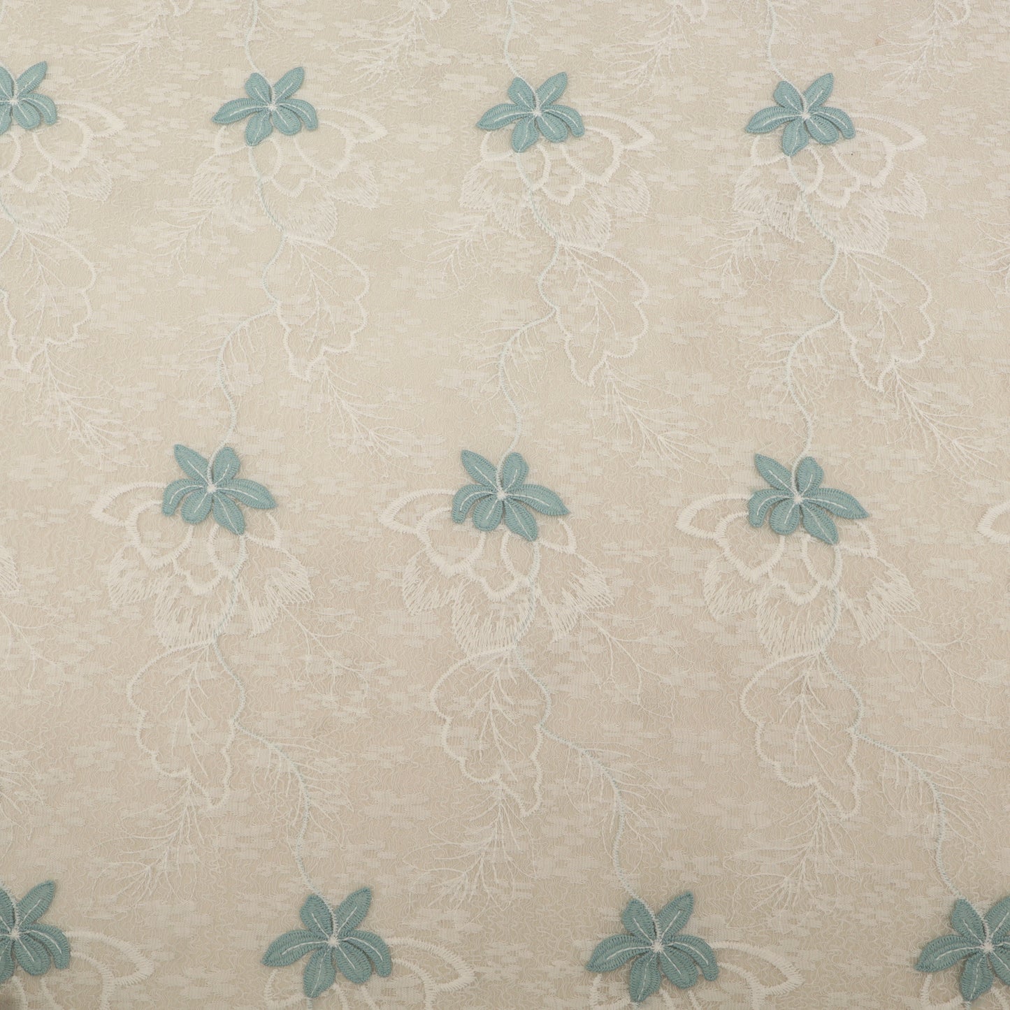 Cotton Net Embroidery Fabric